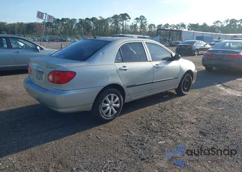 2004 Toyota Corolla Ce из США, поврежденный, VIN 2T1BR32E64C297456